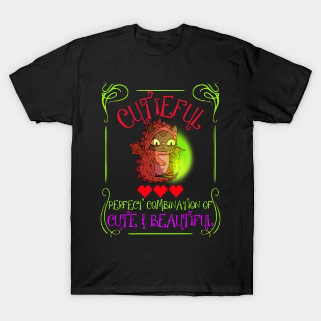 CUTIETUL - A PERFECT COMBINATION OF CUTE T-Shirt by MackARTee